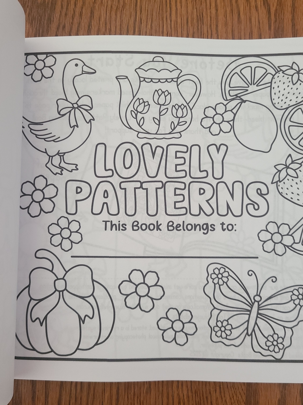 SOLD - Bundle - Lovely Patterns Coloring Book W/ Crayola & Glitter Markers - Picture 9 of 10